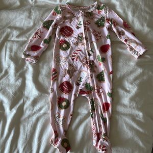 Caden Lane Christmas onesie 3-6 month